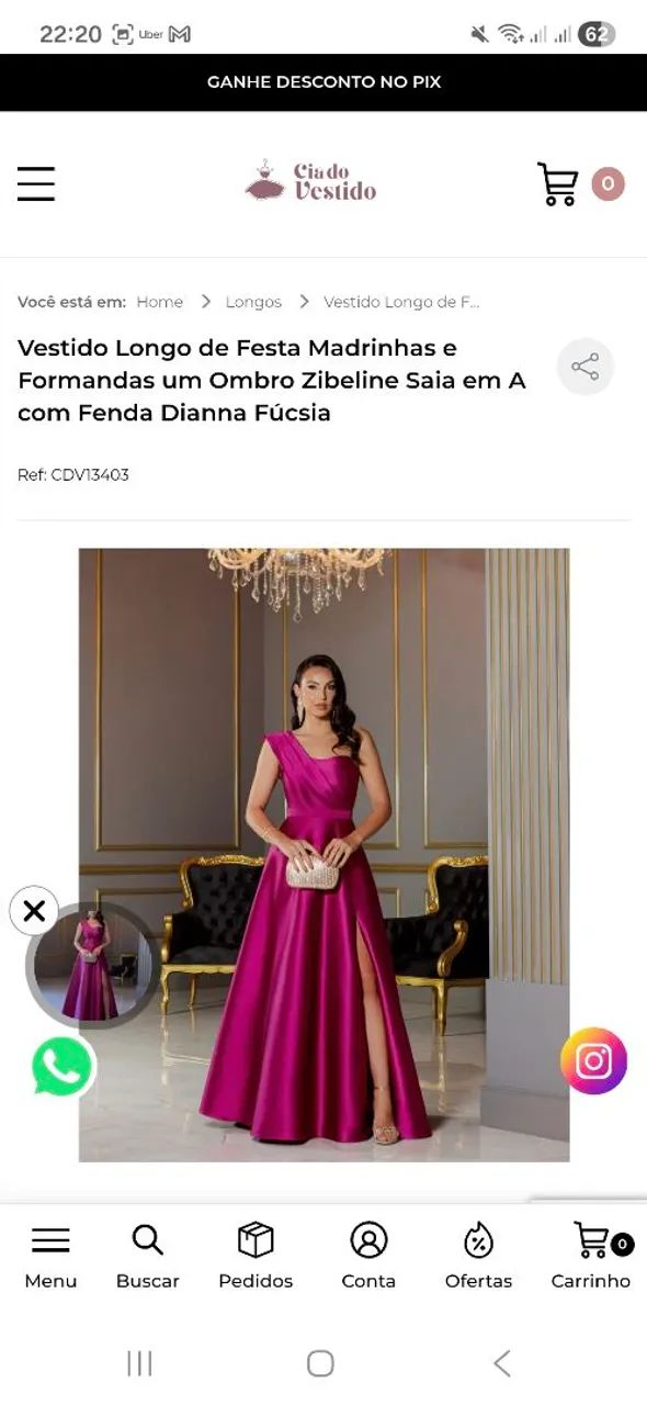 Vestido de festa