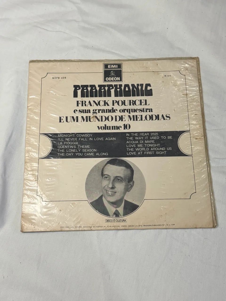 lp franck pourcel et son grand orchestre paraphonic (1970) odeon
