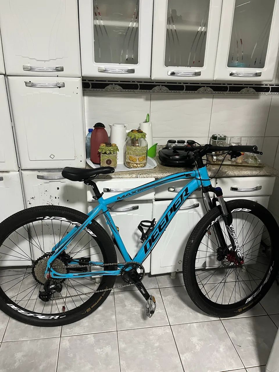 bicicleta deeper aro 29 montada  - Foto 2