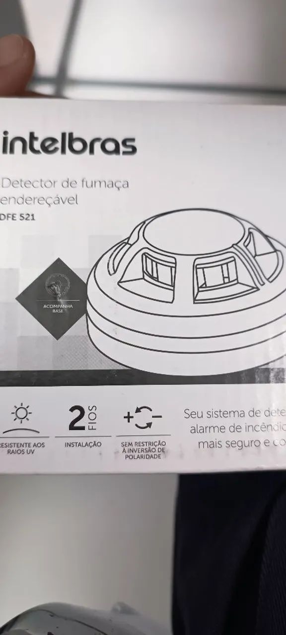 Detector endereçável INTELBRAS