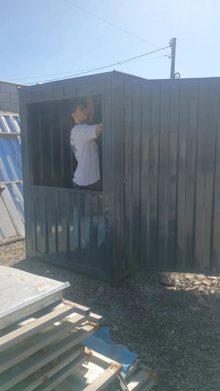 Guarita de Container com Suporte para guardar ferramentas - Foto 3