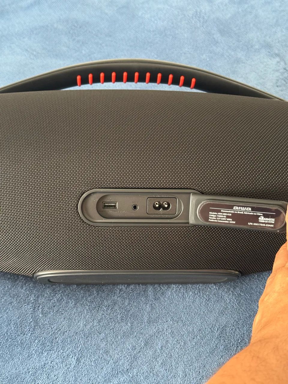 Caixa de som Boombox Aiwa - Foto 5