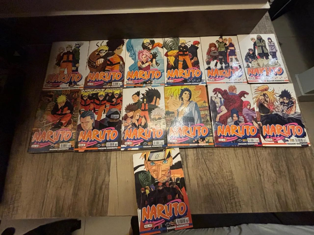 Mangás naruto 