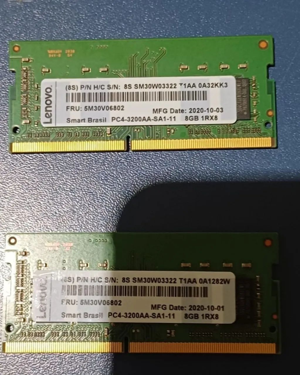 Memórias RAM 16gb