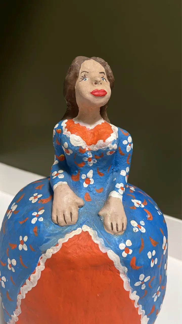Boneca de Cabaça Artesanal de Araras, Petrópolis/RJ 2005 - Foto 2