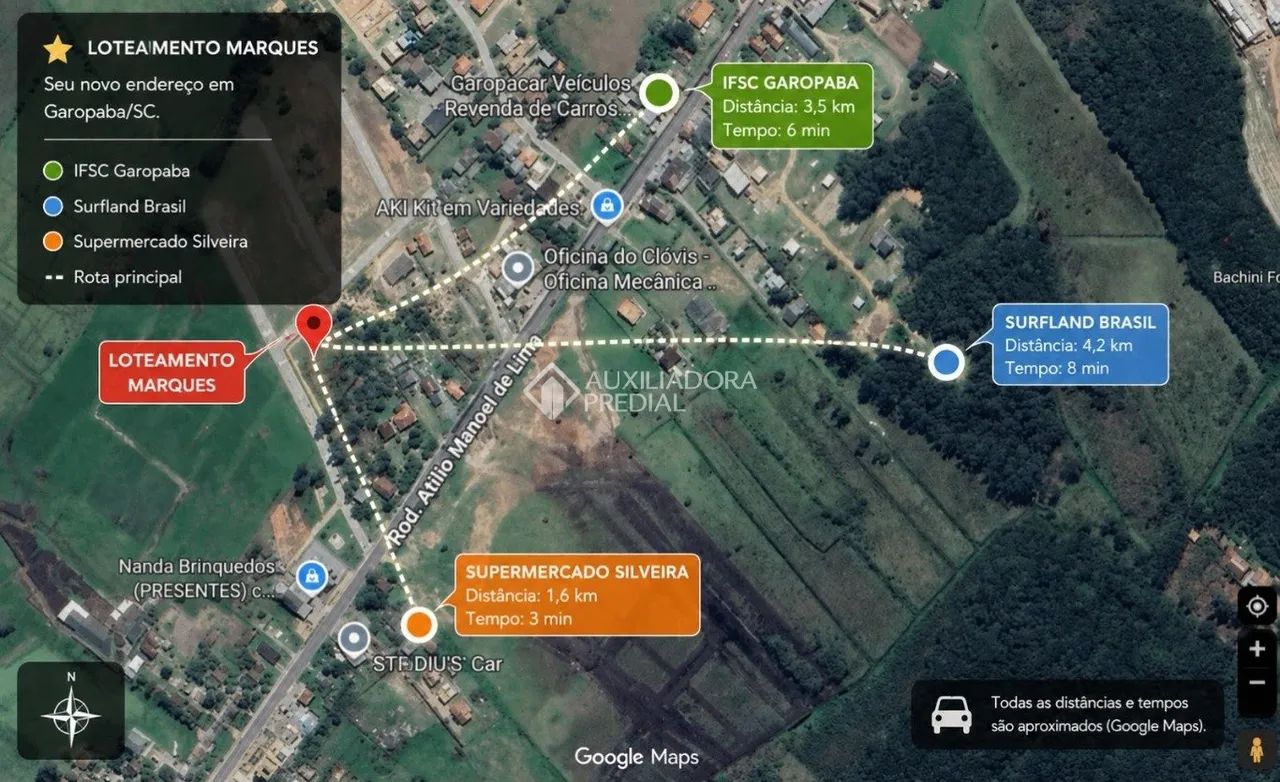 TERRENO DE 392,51M² À VENDA EM GAROPABA - Foto 2