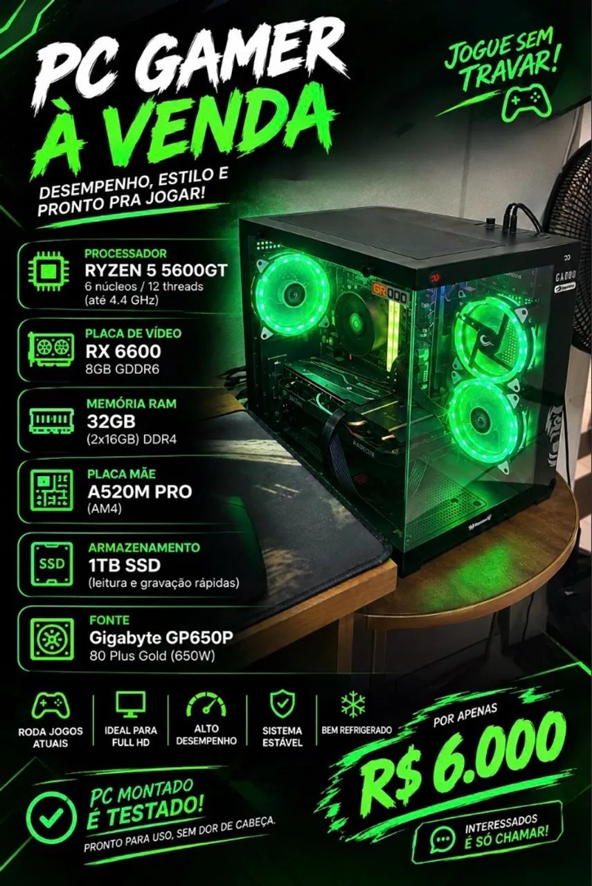 Pc gamer completo
