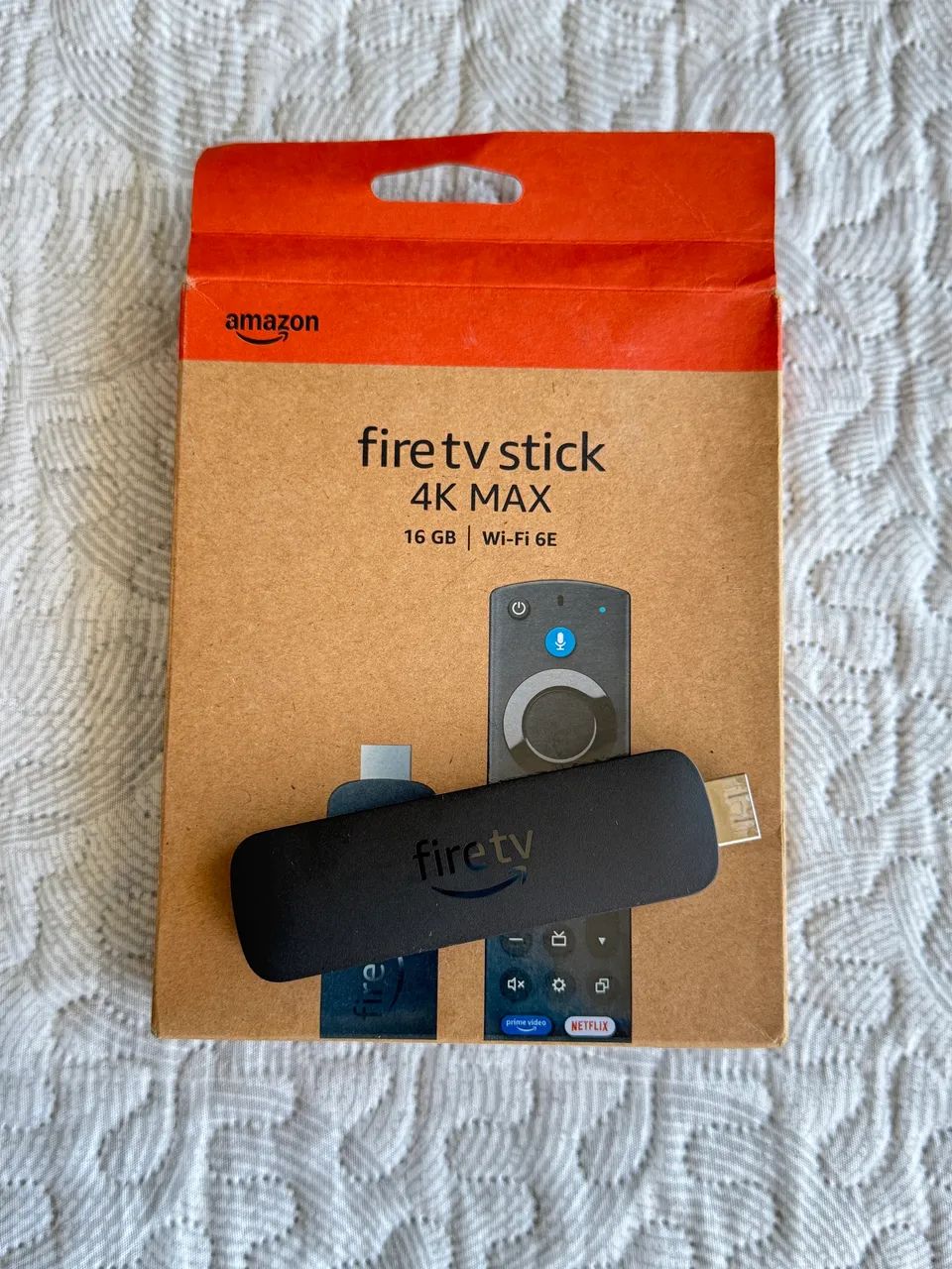 Amazon Fire TV Stick 4K MAX 16GB Original (leia a descrição)