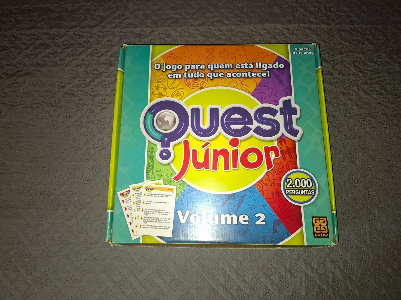 Jogo de tabuleiro QUEST JUNIOR volume 2