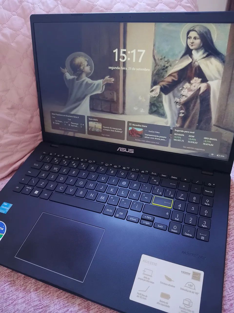 Vendo notebook Asus E510 - Foto 5