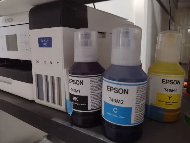 Impressora Sublimática Epson F-170 + Reseter  - Foto 3