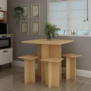 Mesa Dakar com 4 banquetas (Pagamento no ato da entrega)