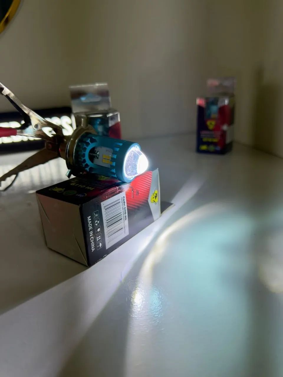 Led H4 Projetor para carro  - Foto 5
