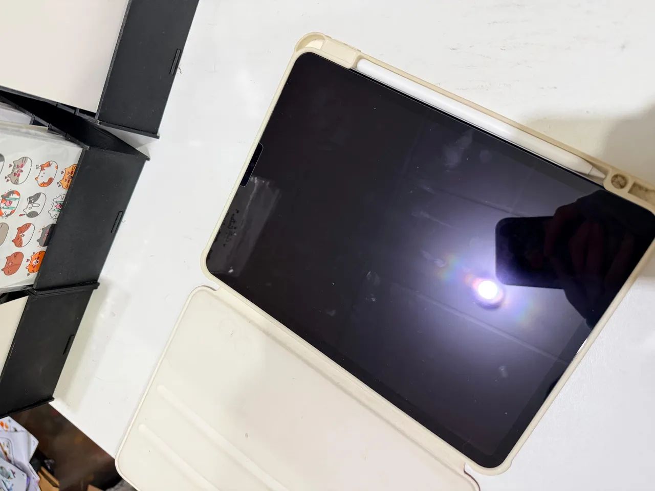iPad Pro 11 4° Geração 256Gb USADO com Caneta original  - Foto 2