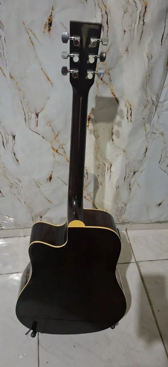 violão tagima elétrico folk - Foto 3