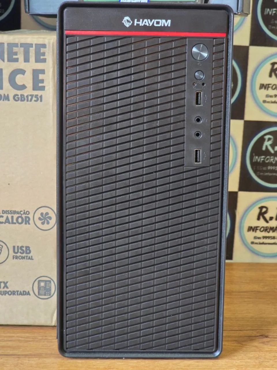 PC HomeOffice Intel i5, 8GB, SSD, Novo Zero - Foto 4