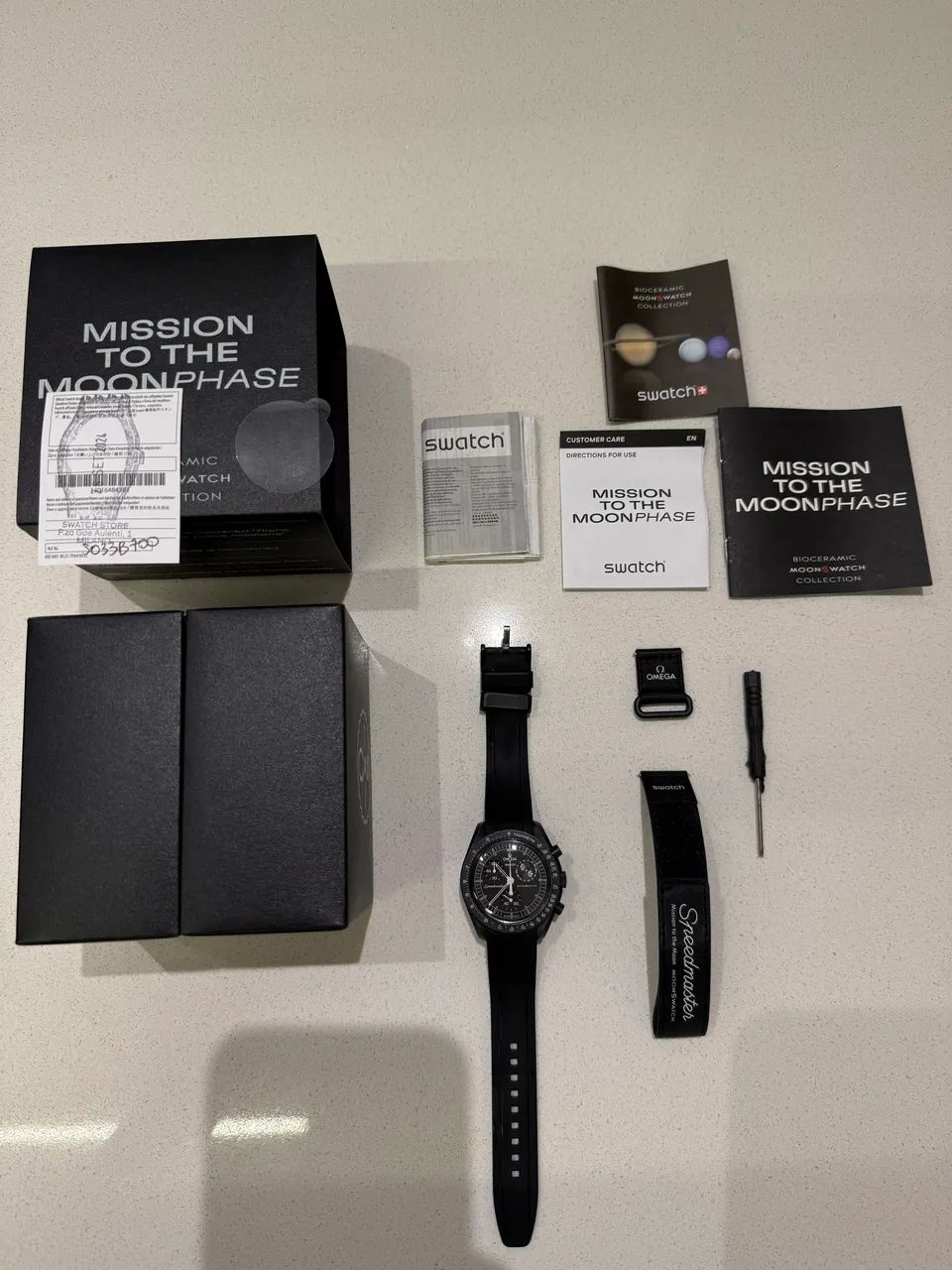 Relógio Swatch X Omega Moonswatch SNOOP  - Foto 4