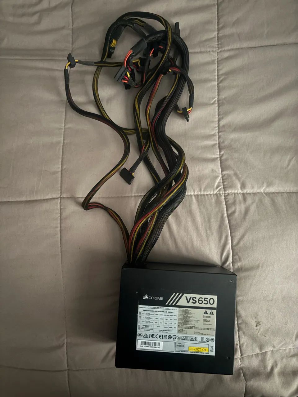 Fonte Corsair VS650  - Foto 2