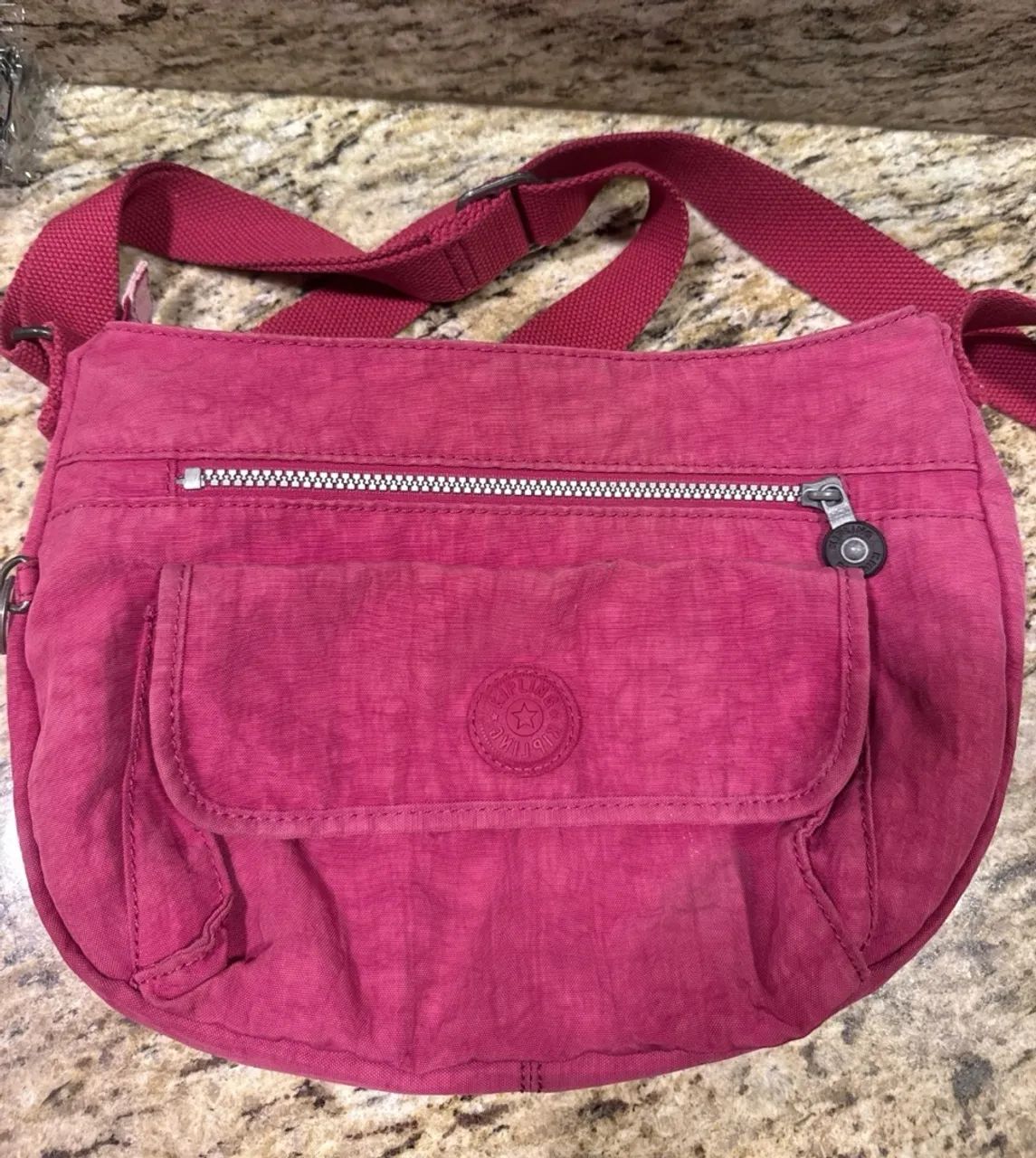 Bolsa kipling rosa 