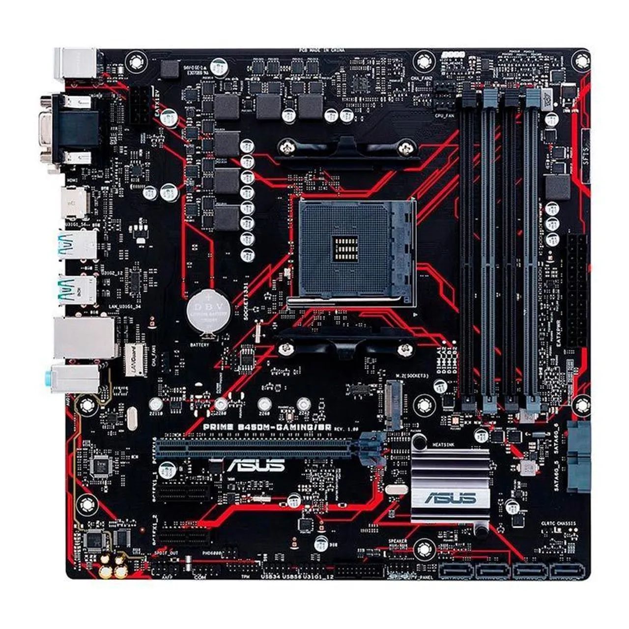 Placa mãe Asus B450m Gaming