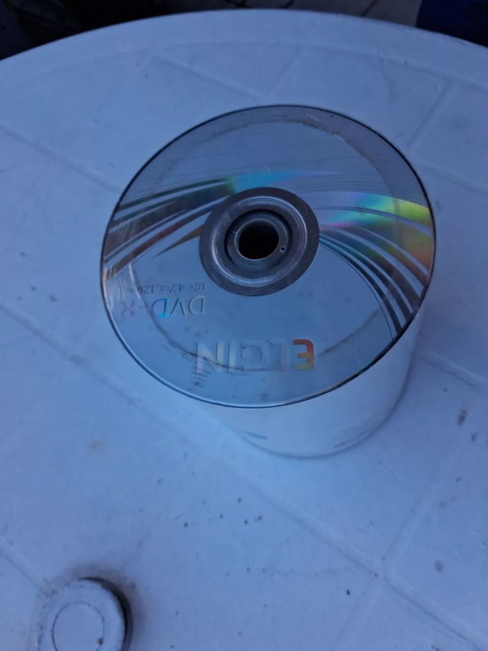 Lote de 100 DVDs virgens - R$ 85,00 - Foto 3