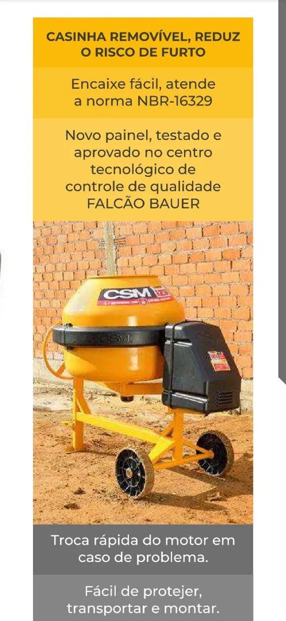 Bitoneira da CSM 400 l - Foto 4