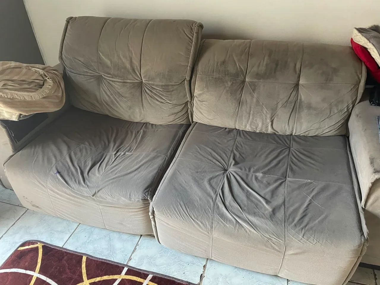 Sofá cama 3M (leia a descrição)