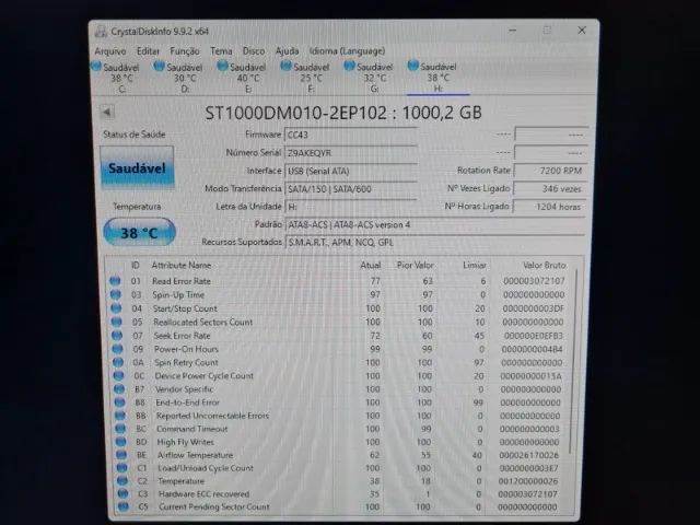 HD externo 1TB Seagate / Case Exbom USB 3.0 - Foto 3