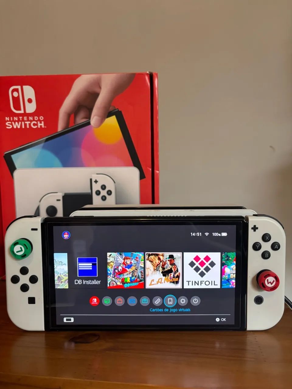 Nintendo switch OLED DESBLOQUEADO  - Foto 3