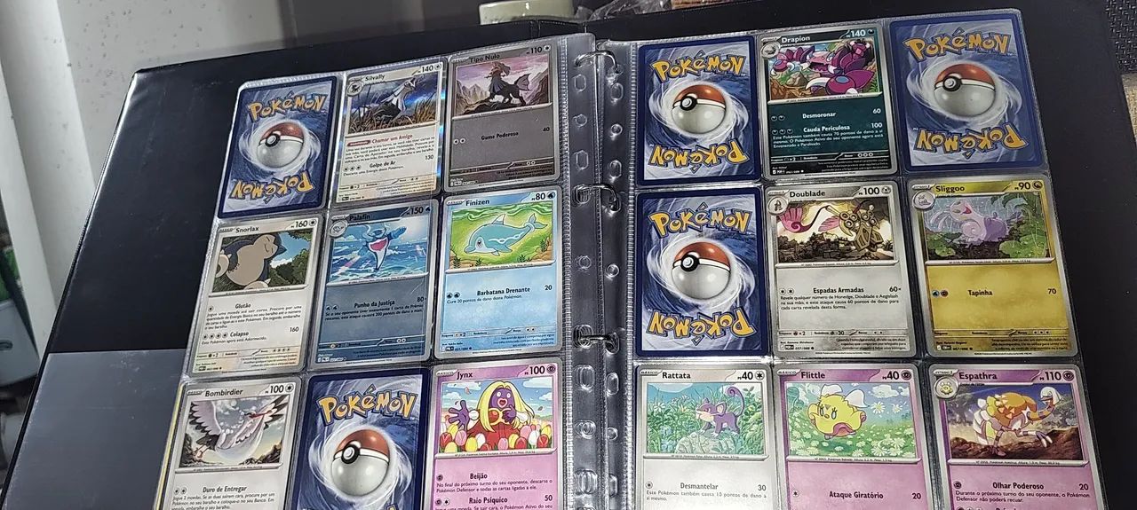 Álbum pokémon coleção e brindes - Foto 2