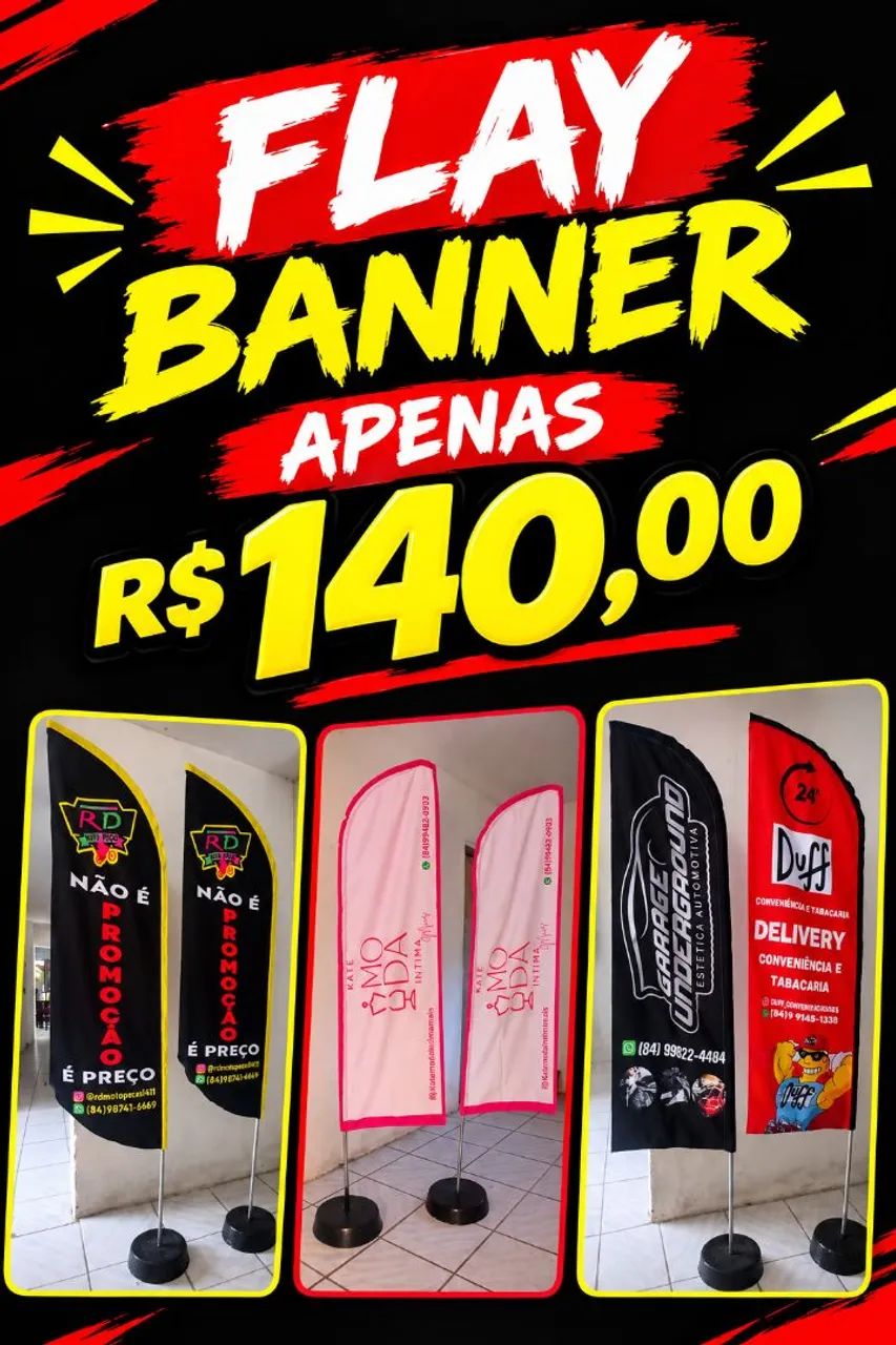 Flay banners 