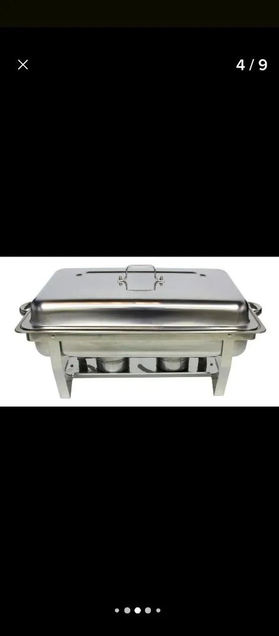 Réchaud inox 9 litros