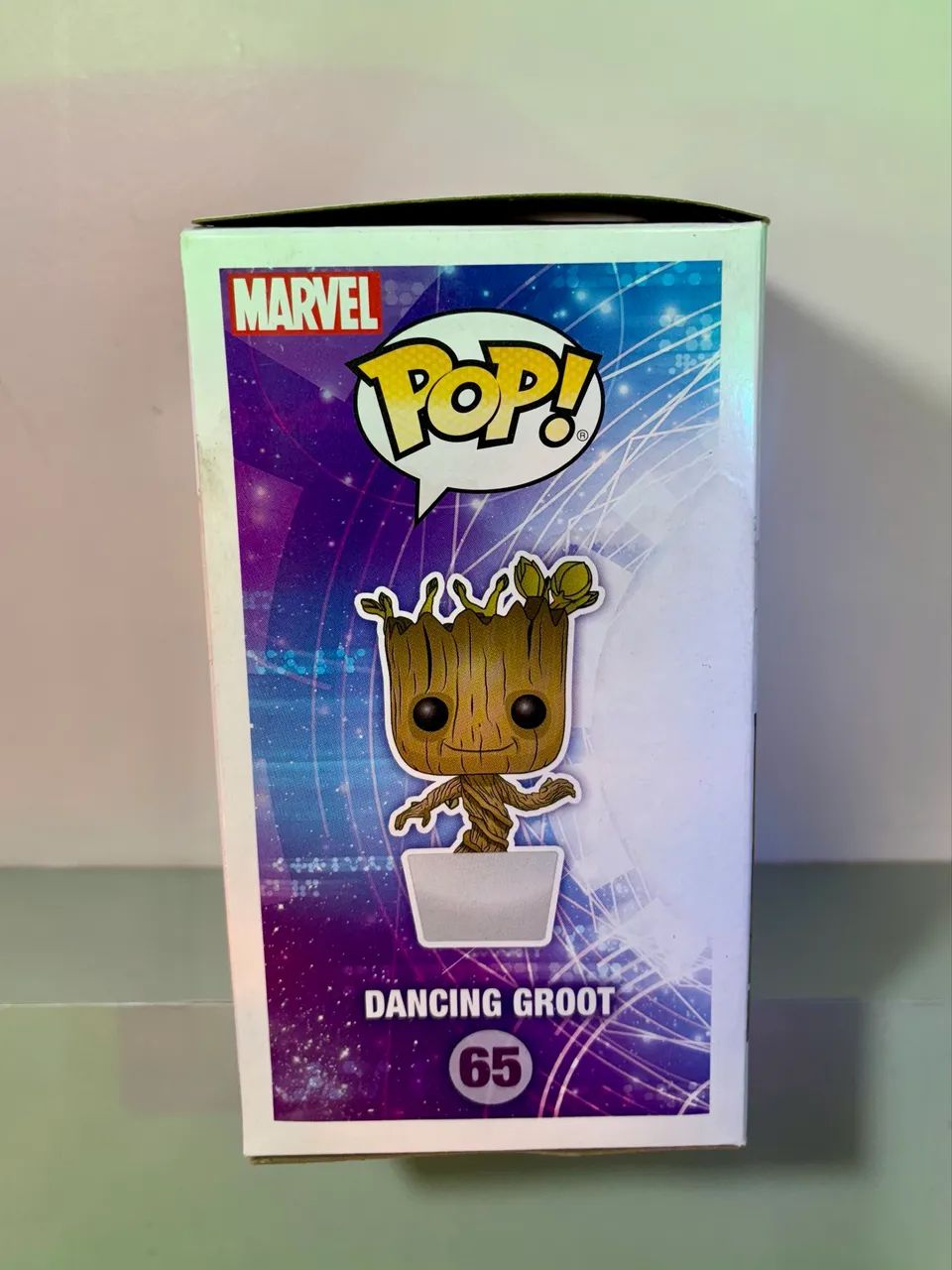 Funko Pop Dancing Groot #65 - Guardiões da Galáxia com caixa - Foto 4