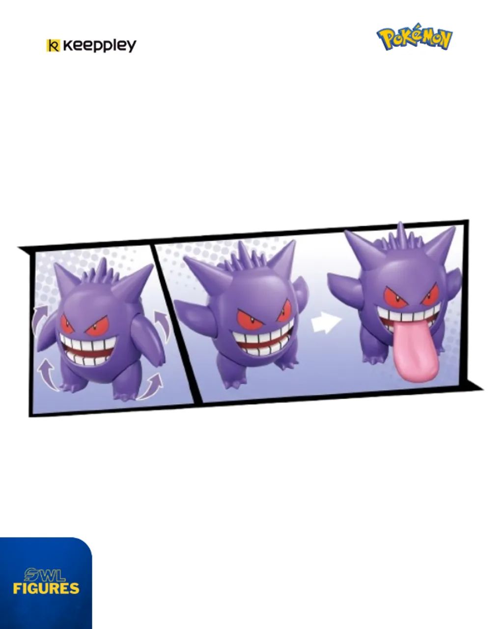 Pokémon Gengar - Figura De Ação - Foto 4