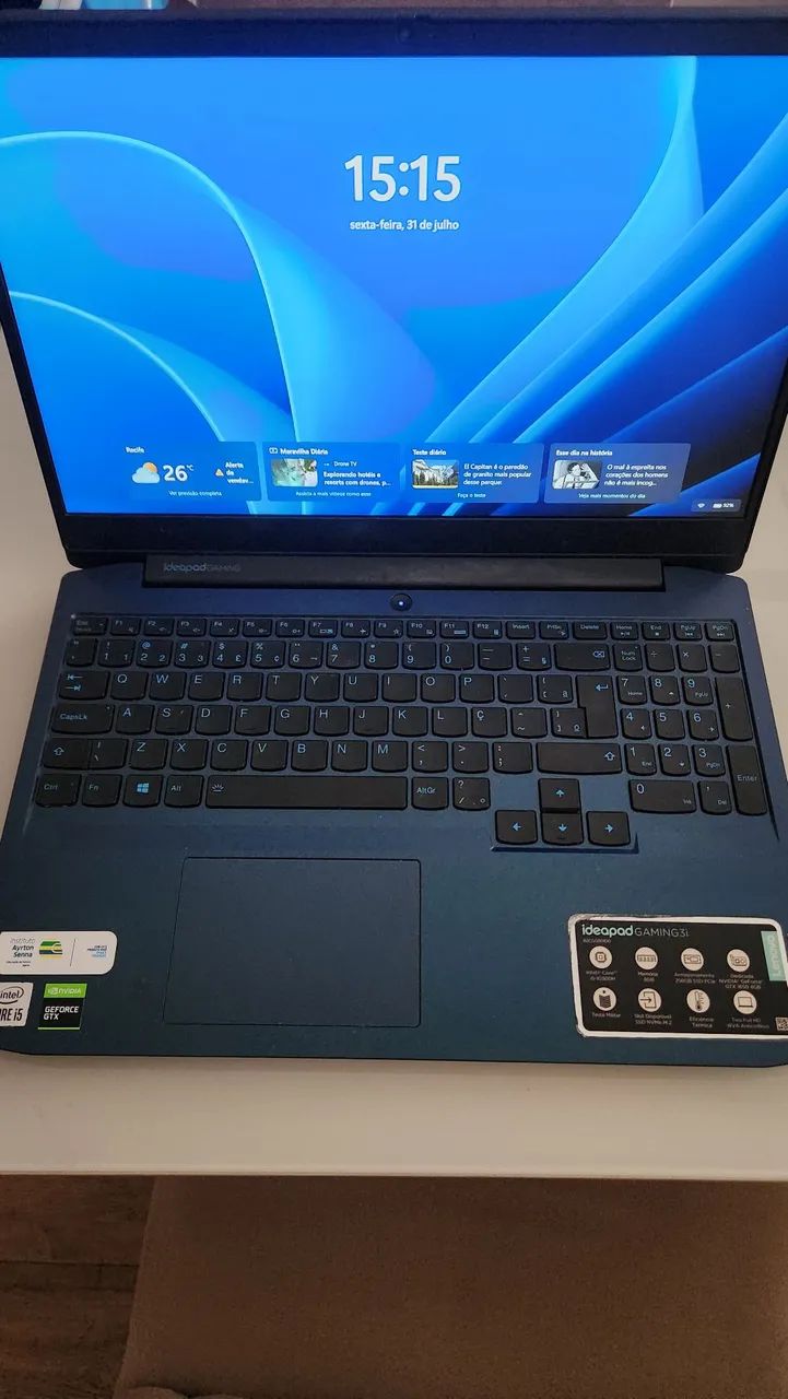 Lenovo gaming 3i. Aceito Ofertas!