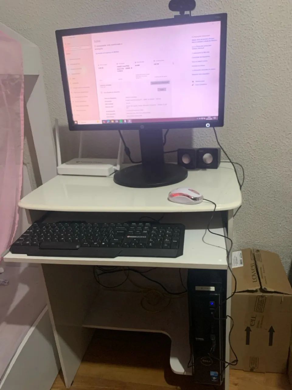 Computador completo e a mesinha vai junto  - Foto 2