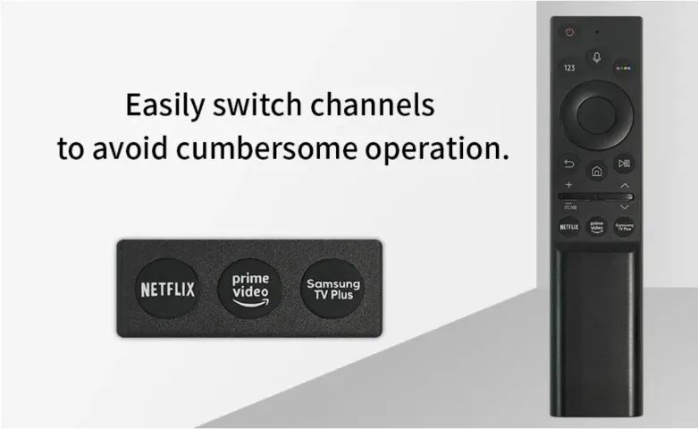 Samsung Controle remoto por voz compatível com  Neo QLED SUHD HDR, vem c/ pilhas - Foto 5