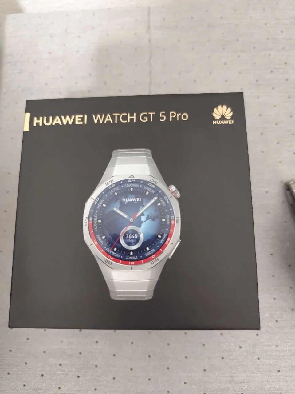 Huawei gt 5 pro titânio 