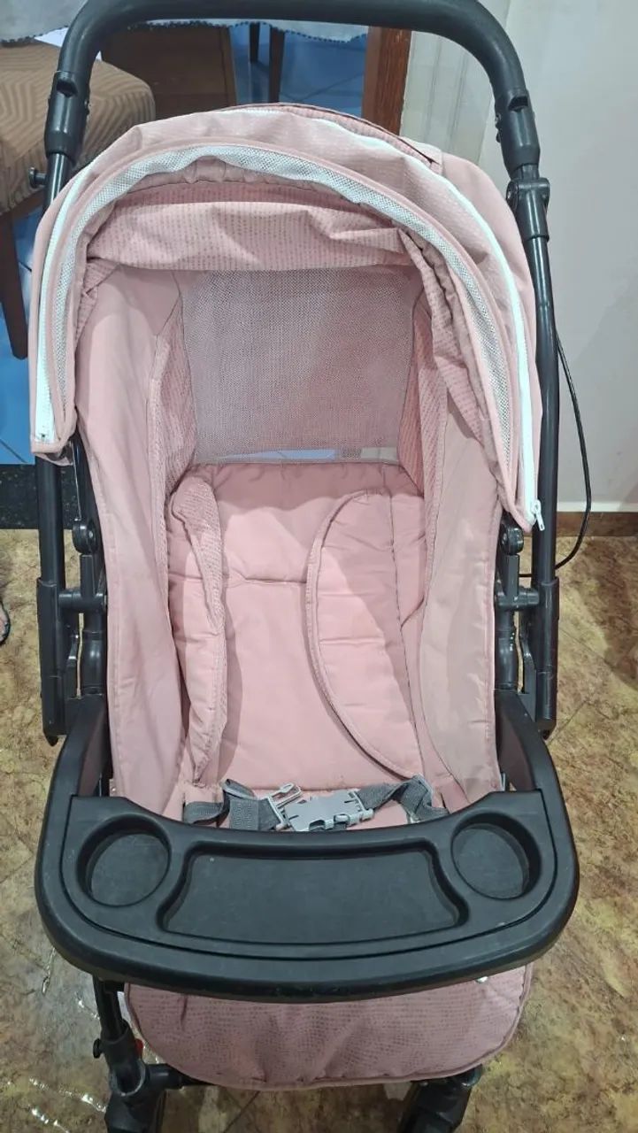Carrinho de bebê e bebê conforto Burigotto  - Foto 2