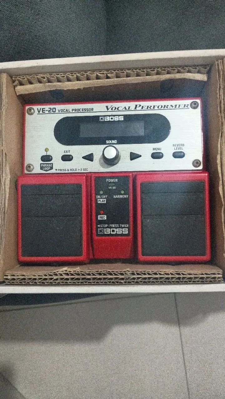 Pedal de voz Boss ve20