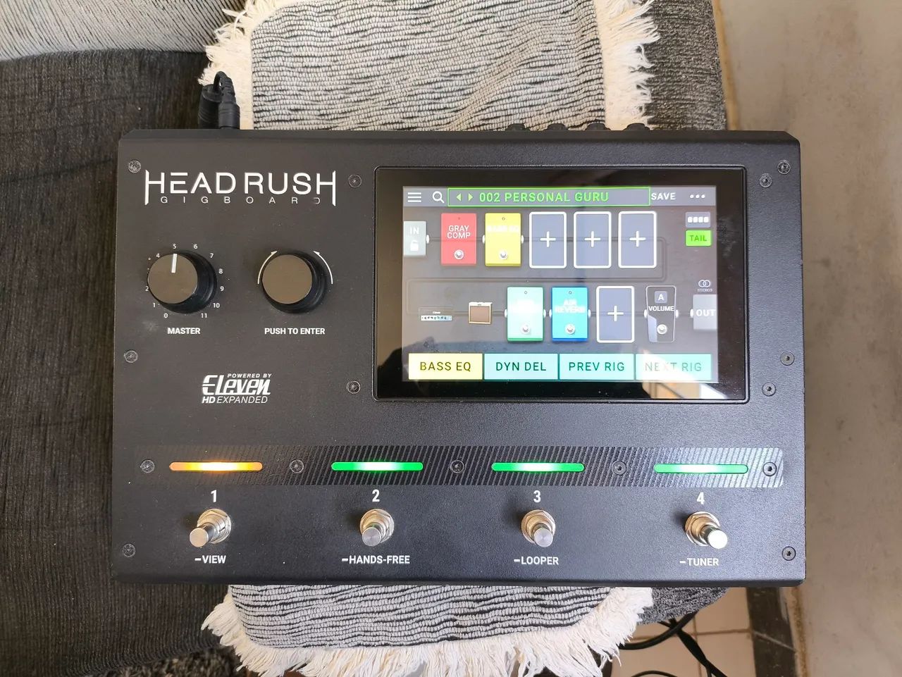 Pedaleira headrush Gigboard 