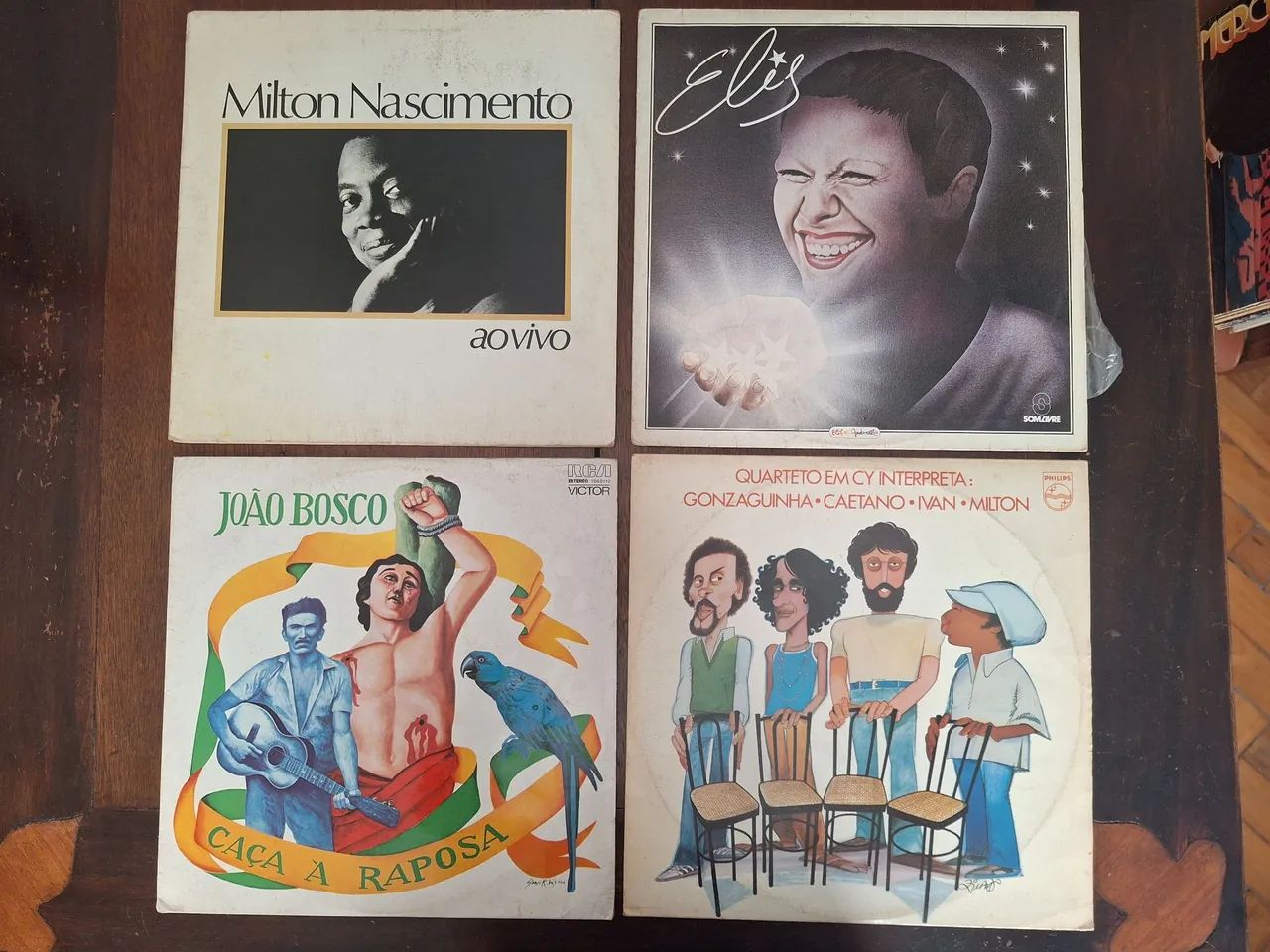 Kit MPB (Milton, Elis, João Bosco e Quarteto em Cy)