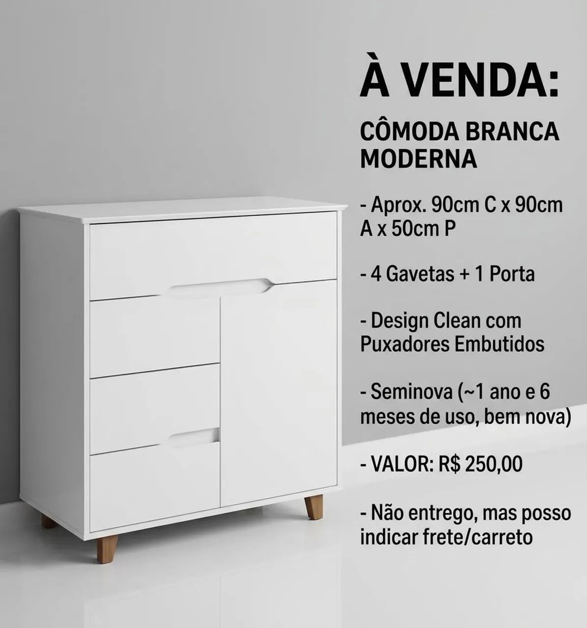 Cômoda Infantil 