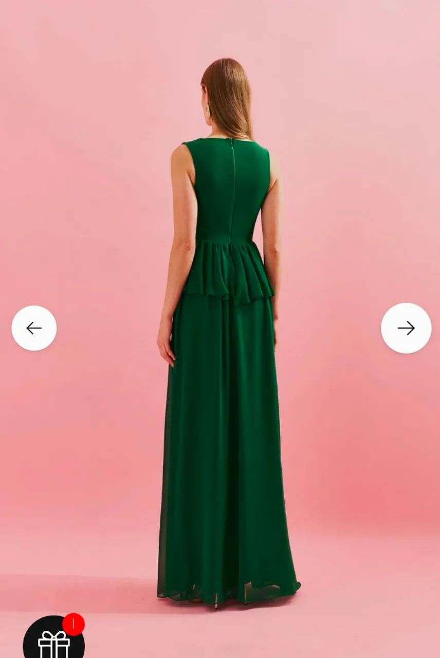Vestido longo Verde  - Foto 2