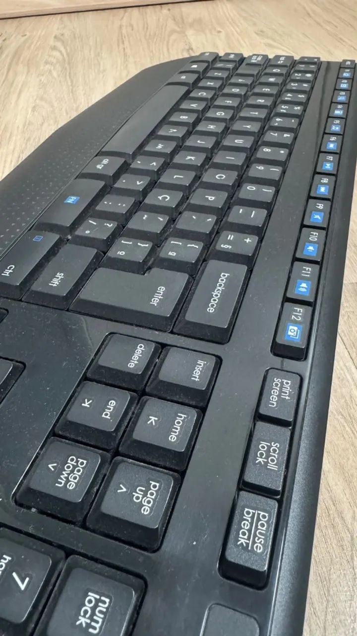 Teclado Sem Fio Logitech K345 - Excelente Estado - Foto 2