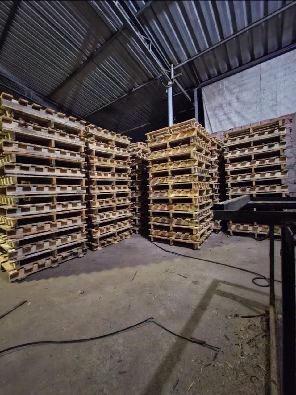 Pallets de madeira 