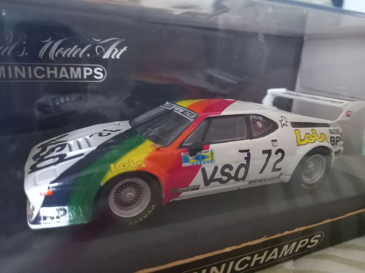 Miniatura BMW M1 Le Mans 1981 escala 1/43