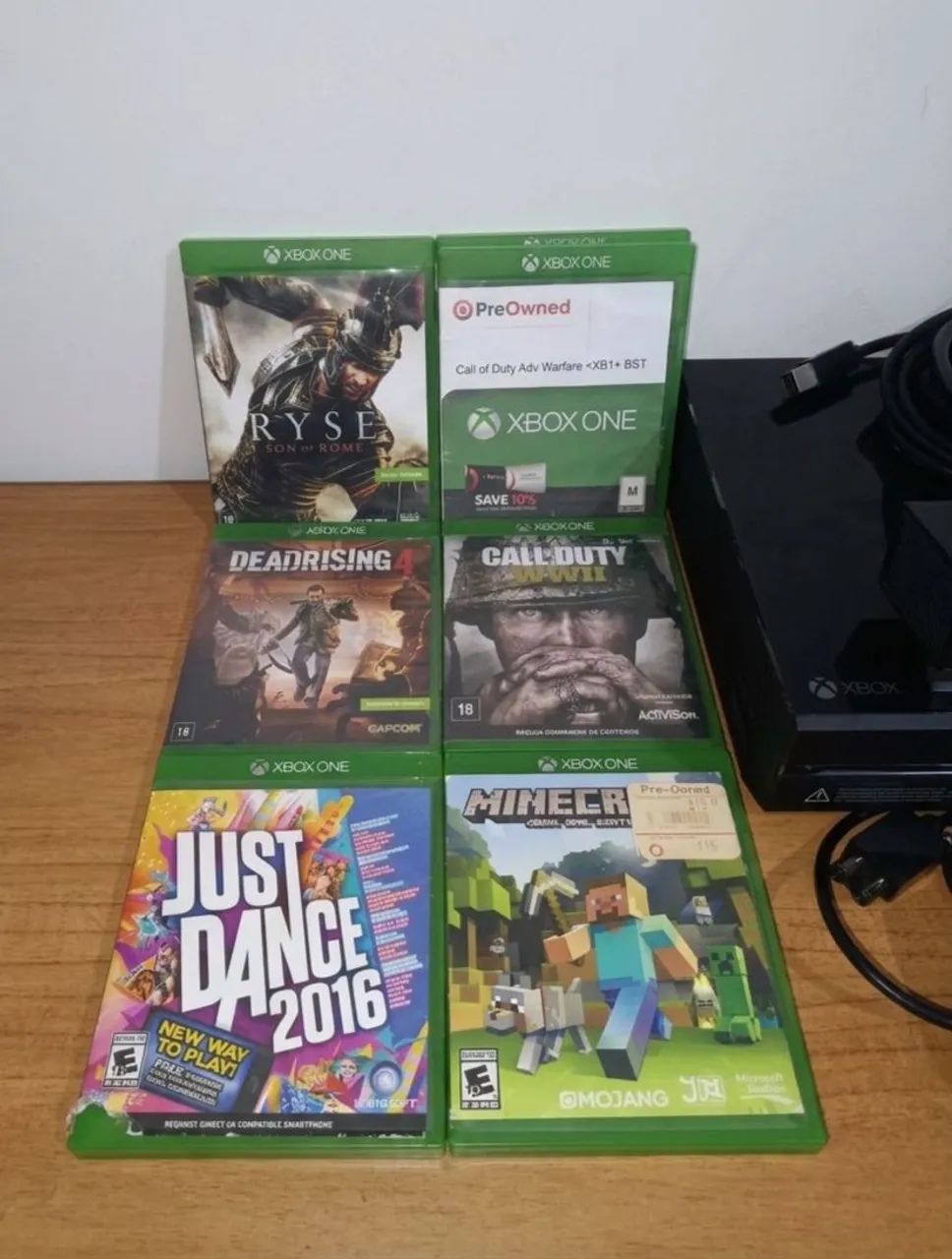 Xbox One com Kinect e 6 Jogos - Foto 2