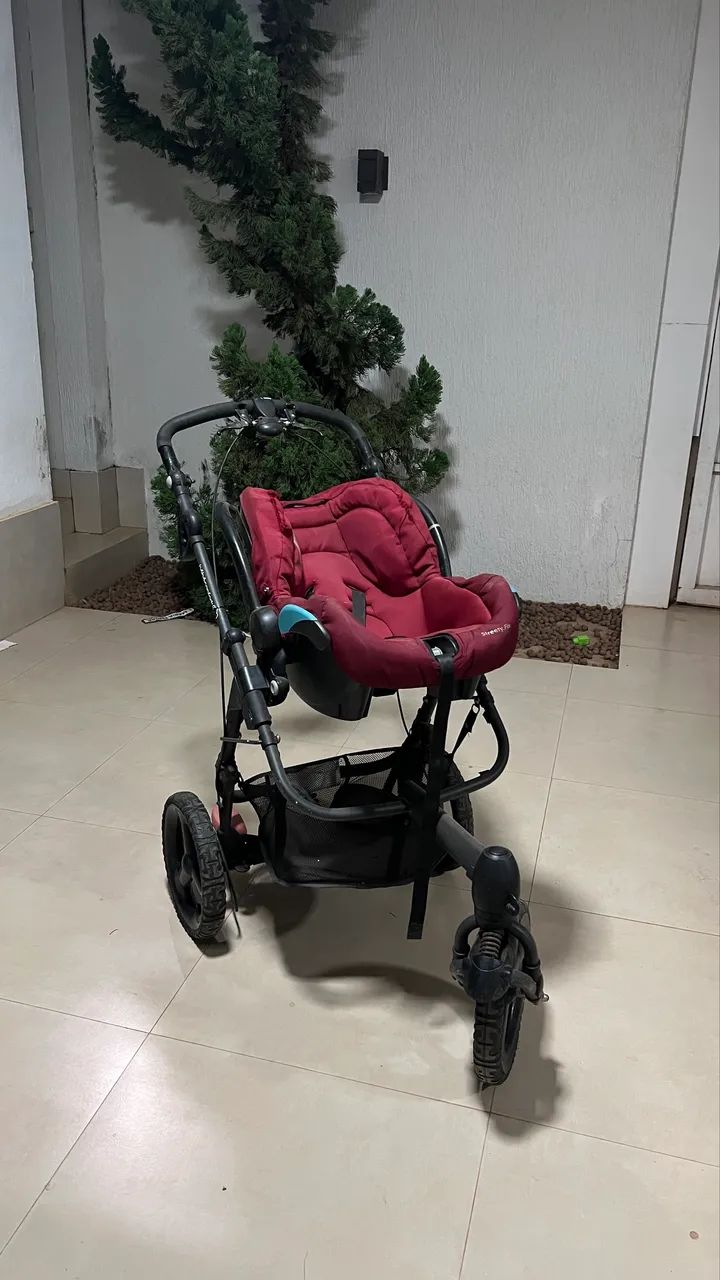 Carrinho e bebê conforto 2 em 1 - Foto 3