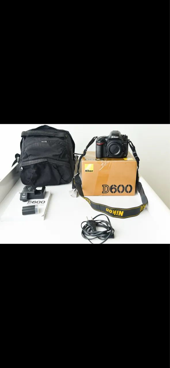 Vendo câmera D600 usada . - Foto 2